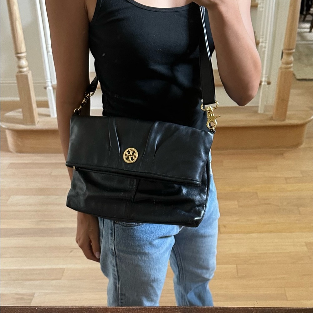 Tory Burch Verona Foldover Messenger Crossbody Bag